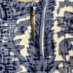 Chico's Chico’s Royal Oak Midi Dress Vanity Size 1/US Medium‎ Blue White Paisley Photo 2