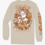 Simply Southern  Halloween Cream Long‎ Sleeve Tee Size XL Photo 7