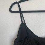 L'Agence NWT Jane Leopard Tank Top in Black Photo 2