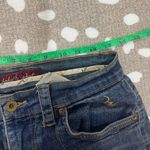 Baby Phat Vintage  denim shorts cutoff y2k embroidered logo buckle cat jean wash Photo 7