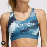 Adidas NWT Peloton By  Sports Bra HEAT.RDY Believe This  Women's Size Small Blue Photo 0