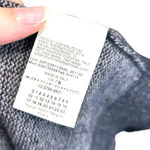 Maison Martin Margiela Charcoal Gray Drape Front Wool Sweater Dress Size‎ Medium Photo 8