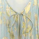 ZARA  Blue Floral Maxi Dress bohemian boho floral printed flowy  Photo 8