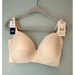 Leonisa Back Smoothing Bra with Soft Full Coverage Cups - Light Nude Size 40D Photo 6
