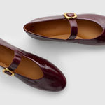 Madewell  The Remy Mary Jane Flat Deep Plum Photo 0