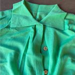 COS Green Button-Up Superfine Wool Knitwear Photo 1