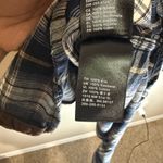 KAVU  100% Cotton Plaid Long Sleeve Hiking Dress With Brown Corduroy trim size M Photo 2