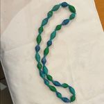 Elegant Blue and Green Beaded Necklaces Photo 3