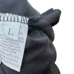 Michael Lauren Walt Le Black High-Low Dress Cotton Sleeveless Size Large Photo 9