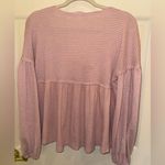 Eyeshadow  Pink Knit Blouse Photo 1