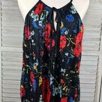 Inc international Concepts "Fantasia" Pleated Lace Swing Cami Black/Multi-Small Photo 0