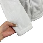 The North Face Women’s Helata Full Zip Fleece Fuzzy Jacket White Size Medium Photo 2