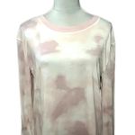 Blis Top Crew Neck Long Sleeves Lightweight Tie Photo 2