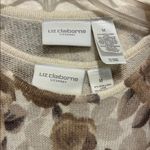 Liz Claiborne Vintage set Liz Sport Cardigan Sweater w sleeveless sweater Floral Photo 1