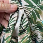 J.Jill wearables size L tropical leaf print tunic top. Green Size L Photo 8