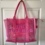 Marc Jacobs 💕💕💕  Mesh The Tote Bag Large Candy Pink 💕 💕💕 No Long Strap Photo 5