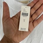 Nation Ltd  Classic‎ White Pima Cotton Mock Neck Tank Top NWT Size S Photo 7