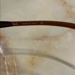 Ray-Ban  Vintage Brown Sunglasses RB 2045 Cutters 604/6E Made in Italy Oval Photo 2