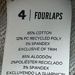 Fourlaps Rush pullover hoodie NWOT Gray Photo 7