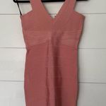 Bebe Women’s Medium Pink Bodycon Dress Y2K 2000s Photo 0