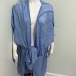 Free People  day dreamin blue sequin kimono Photo 4