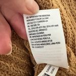 American Eagle  Womens Sweater Medium Relaxed Chenille Pullover Camel Tan Preppy Photo 6