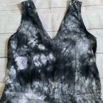 Sweaty Betty Take It Easy Drop Waist Dress in Gray/White Tie-Dye Print, Size XS Photo 10