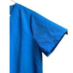 FIGS Technical Collection Royal Blue Scrub Top Photo 2