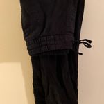 Old Navy Cropped Black Linen Pants Photo 0