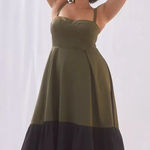 Anthropologie Mare Mare By Ruffled Flounce Maxi Dress Size 1X Photo 0