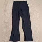 Lululemon  Groove Super-High-Rise Crop Leggings Black Size 6 Photo 4