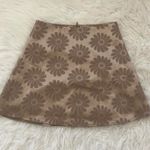 Princess Polly Beige Flower Skirt Photo 0