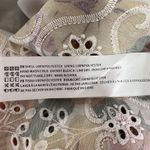 En Saison Presley Midi Dress Tiered Skirt Floral Embroidered M Ruffle Cottage Green Size M Photo 8