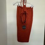 White Fox Boutique  Terracotta Midi Dress size s. NWT  break my stride midi rust Photo 3