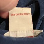 Sundance midnight blue sleeveless silk dress size 2 Blue Photo 8