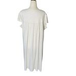 MISS ELAINE Floral Nightgown Dress White Size XL Photo 4