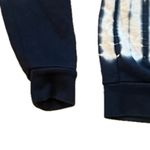 Madewell  Navy and White Tie-Dye Hoodie Sweatshirt XXS Photo 4