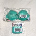 PINK - Victoria's Secret NWT! PINK Super Push-up Bra + Shortie Panty in Ice Teal Photo 11