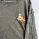 Blue 84  South Padre Island Olive Green Graphic T-Shirt Photo 1