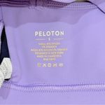 Peloton Essential Sports Bra Double Mesh Back Racerback Lilac Purple Size Small Photo 7
