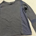 Margaux Lonnberg Sivan Black Blue Crewneck Long Sleeve Jumper Sweater Size 36 Photo 4