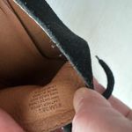 Lucky Brand  Black Suede Heeled Booties Photo 3