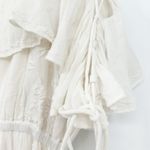 Club Monaco Womens Boho Beachy Floral Embroidered Fredelin Midi Dress XS White Photo 5