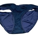 Seafolly  Navy Blue Goddess Twist Band Bikini Swim Bottom size 8 Photo 4