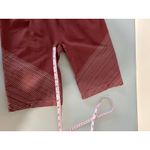 Pursue Fitness biker shorts size M maroon high rise Red Size M Photo 7