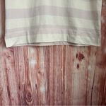 Everlane The Organic Cotton Retro Polo Shirt Purple Stripe Short Sleeve Small Photo 5