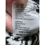 Maje  Wool Blend Black White Knit Striped Zebra Sweater Jumper Size 2 US 6 EUC Photo 8