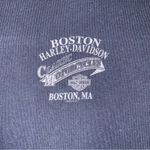 Harley Davidson Harley-Davidson XS Graphic Tee Short Sleeve Silver Embellished Black Photo 5