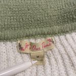 it's our time It`s Our Time Open Knit Pullover Sweater Striped Women’s Size M Photo 3