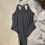 Free People NWOT grey bodysuit M Photo 1